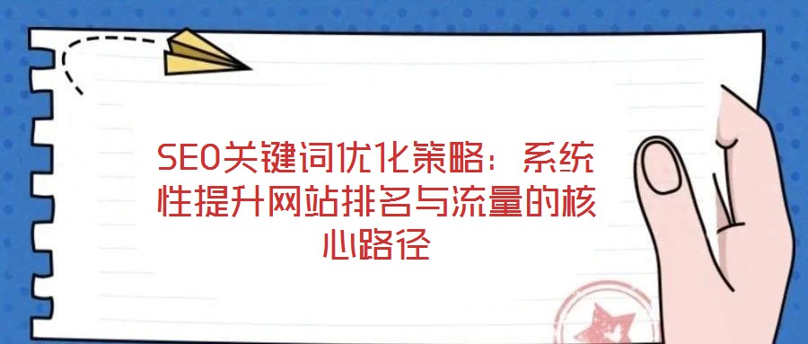 SEO關鍵詞優化策略:系統性提升網站排名與流量的核心路徑