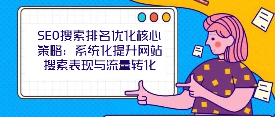 SEO搜索排名優化核心策略:系統化提升網站搜索表現與流量轉化